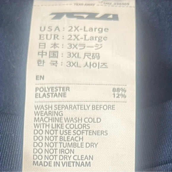 Tsla (Tesla) navy blue compression shirt, XXL - Picture 2 of 3